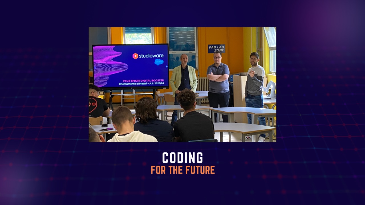 studioware formazione al mattei di Vasto per il progetto "Coding for the future"