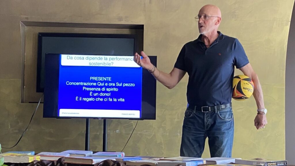 Team building con Franco Bertoli ex campione di volley