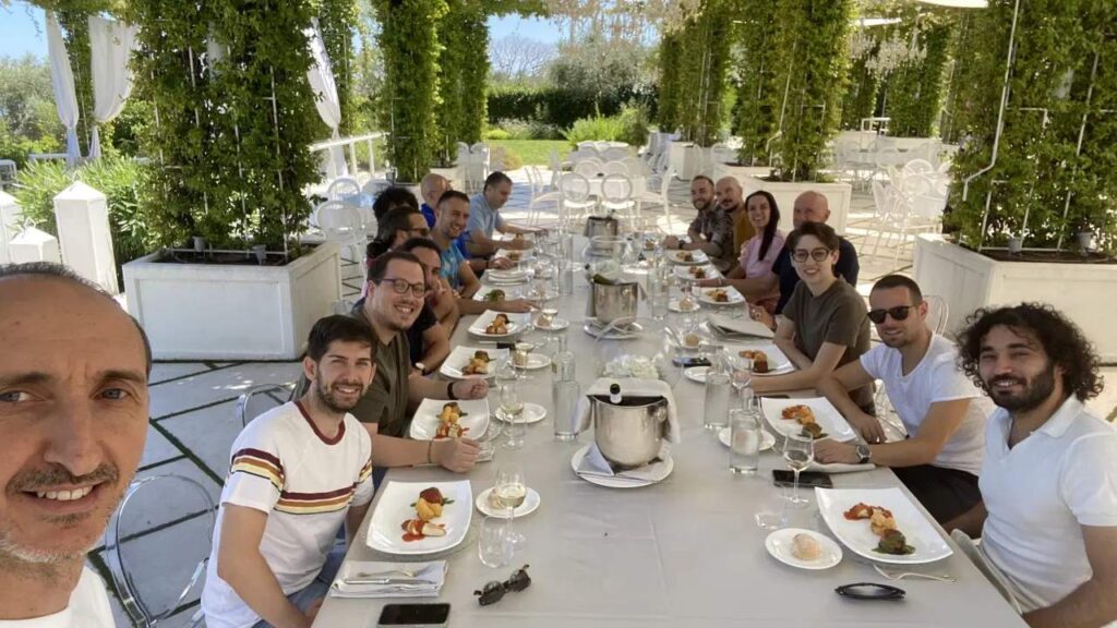 Team building con Franco Bertoli ex campione di volley